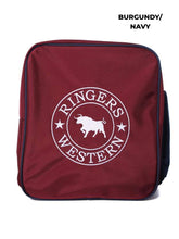 Load image into Gallery viewer, RINGERS WESTERN - COOLABAH SPORTS BAG - BURGUNDY/NAVY