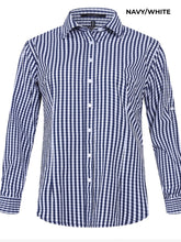 Load image into Gallery viewer, LADIES - PILBARA CHECK COTTON WORKSHIRT - RMPC003