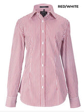 Load image into Gallery viewer, LADIES - PILBARA STRIPE WORKSHIRTS - RMPC013