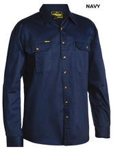 Load image into Gallery viewer, MENS - OPEN FRONT WORKSHIRT - BS6433