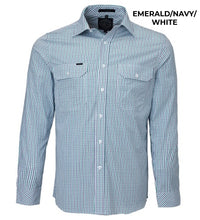 Load image into Gallery viewer, MENS - PILBARA CHECK WORKSHIRT - RMPC011
