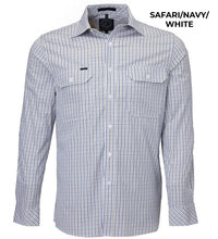 Load image into Gallery viewer, MENS - PILBARA CHECK WORKSHIRT - RMPC011