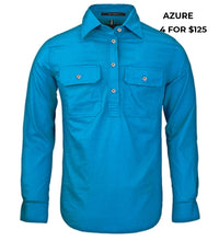 Load image into Gallery viewer, LADIES - PILBARA CLOSED FRONT WORKSHIRT