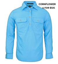 Load image into Gallery viewer, LADIES - PILBARA CLOSED FRONT WORKSHIRT