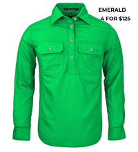 Load image into Gallery viewer, LADIES - PILBARA CLOSED FRONT WORKSHIRT