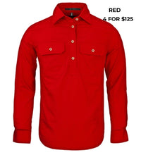 Load image into Gallery viewer, LADIES - PILBARA CLOSED FRONT WORKSHIRT