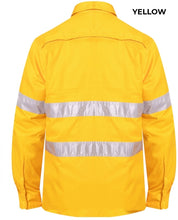 Load image into Gallery viewer, MENS - OPEN FRONT WORKSHIRT WITH 3M TAPE - RM1040R