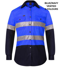 Load image into Gallery viewer, LADIES - OPEN FRONT VENTED WITH 3M TAPE - RM208V2R