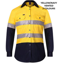 Load image into Gallery viewer, LADIES - OPEN FRONT VENTED WITH 3M TAPE - RM208V2R