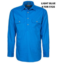 Load image into Gallery viewer, MENS - PILBARA CLOSED FRONT WORKSHIRT