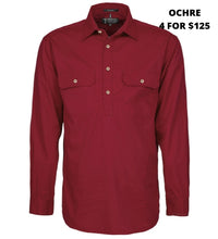 Load image into Gallery viewer, MENS - PILBARA CLOSED FRONT WORKSHIRT