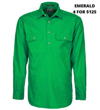 Load image into Gallery viewer, MENS - PILBARA CLOSED FRONT WORKSHIRT