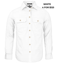 Load image into Gallery viewer, LADIES - PILBARA OPEN FRONT WORKSHIRT