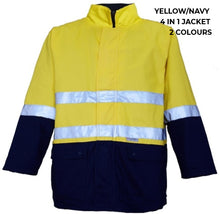 Load image into Gallery viewer, MENS - 4 IN 1 JACKET WITH TAPE - RM73N1R