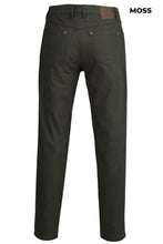 Load image into Gallery viewer, MENS - COTTON STRETCH JEANS - NAVY/MOSS GREEN/BLACK