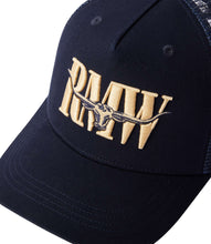Load image into Gallery viewer, R.M.Williams Steershead Trucker Cap - Navy
