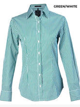 Load image into Gallery viewer, LADIES - PILBARA STRIPE WORKSHIRTS - RMPC013
