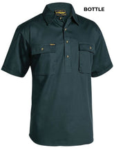 Load image into Gallery viewer, MENS - CLOSED FRONT WORKSHIRT - BSC1433
