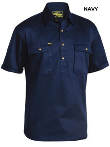 MENS - CLOSED FRONT WORKSHIRT - BSC1433