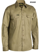 Load image into Gallery viewer, MENS - OPEN FRONT WORKSHIRT - BS6433
