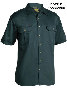 MENS - OPEN FRONT WORKSHIRT - BS1433