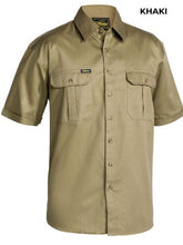 Load image into Gallery viewer, MENS - OPEN FRONT WORKSHIRT - BS1433
