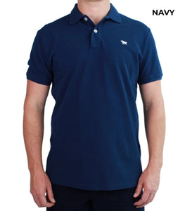 MENS - RINGERS WESTERN POLO - NAVY