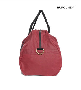 RINGERS WESTERN - DUSTY DUFFLE BAG - BURGUNDY