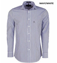 Load image into Gallery viewer, MENS - PILBARA STRIPE WORKSHIRT - RMPCO12
