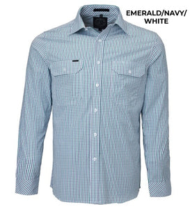 MENS - PILBARA CHECK WORKSHIRT - RMPC011