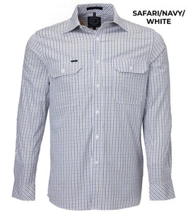 MENS - PILBARA CHECK WORKSHIRT