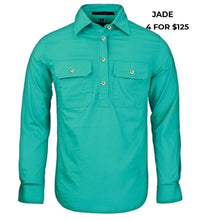 Load image into Gallery viewer, LADIES - PILBARA CLOSED FRONT WORKSHIRT
