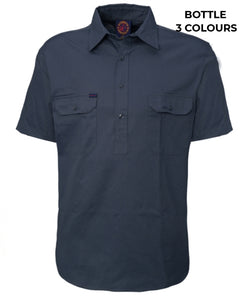 MENS - CLOSED FRONT WORKSHIRT - RM100CFS