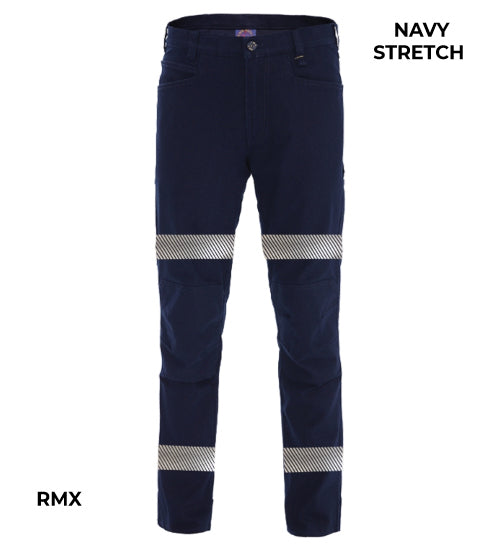 MENS - RMX STRETCH WORK PANT WITH TAPE - RMX001R
