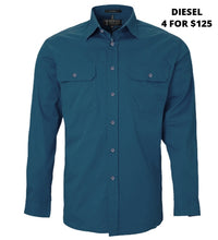 Load image into Gallery viewer, MENS - PILBARA OPEN FRONT WORKSHIRT
