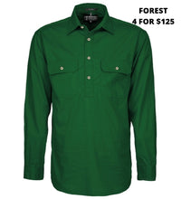 Load image into Gallery viewer, MENS - PILBARA CLOSED FRONT WORKSHIRT
