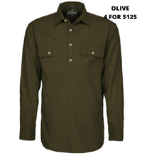 Load image into Gallery viewer, MENS - PILBARA CLOSED FRONT WORKSHIRT
