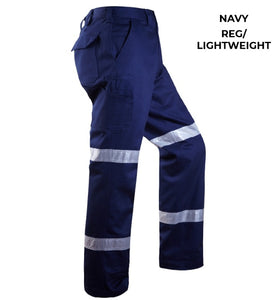 MENS - CARGO TROUSER WITH TAPE - REGULAR OR LIGHTWEIGHT