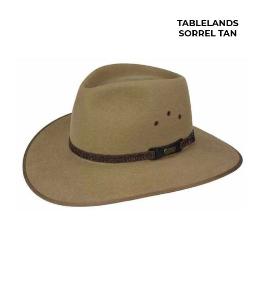 AKUBRA - TABLELANDS - SORREL TAN