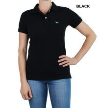 Load image into Gallery viewer, LADIES - RINGERS WESTERN POLO - BLACK
