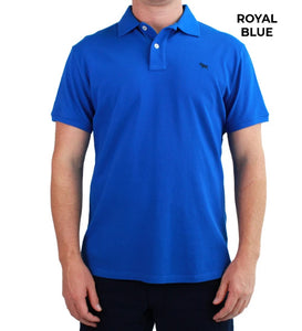 MENS - RINGERS WESTERN POLO - ROYAL BLUE