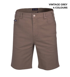 MENS - COTTON STRETCH SHORTS