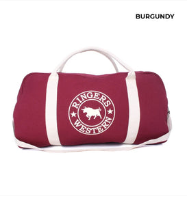 RINGERS WESTERN - GUNDAGAI DUFFLE BAG - BURGUNDY