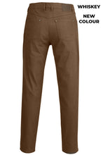 Load image into Gallery viewer, MENS - COTTON STRETCH JEANS - WHISKEY/WHEAT/VINTAGE GREY/BONE
