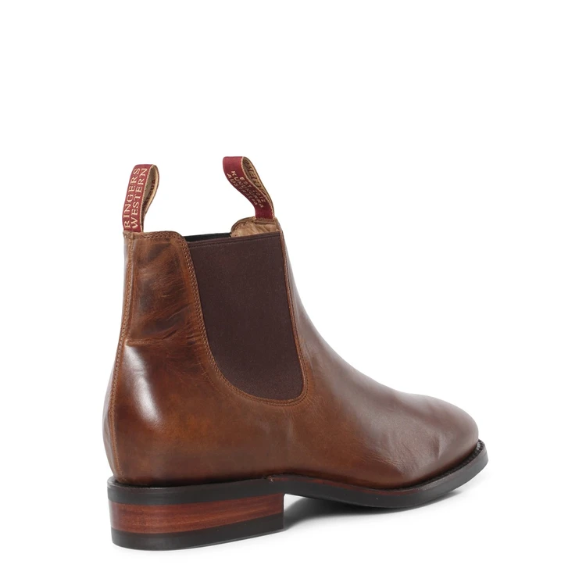 RINGERS WESTERN MENS KUNUNURRA BOOT BURNT BROWN | STEWARTS ROCKHAMPTON ...