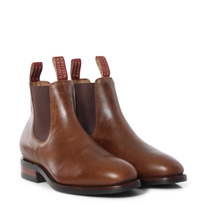 MENS KUNUNURRA BOOT BURNT BROWN - Main Image